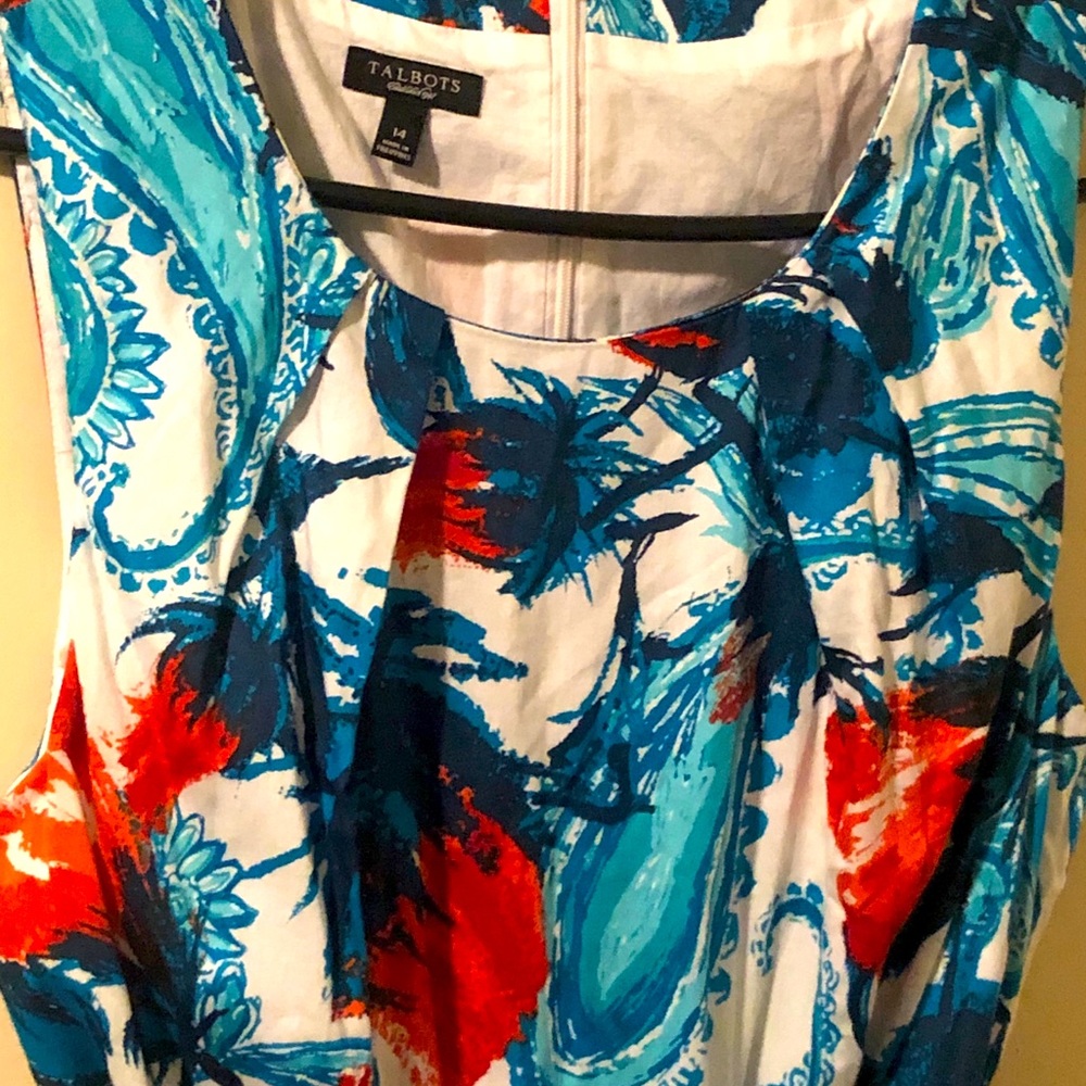 Talbots Printed Dress